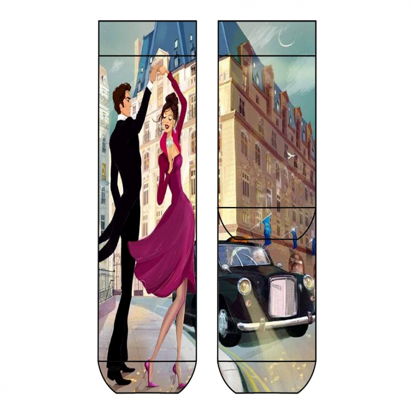 Cool 7 - Damen - Socken - Motiv - C0768